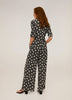 Lange jumpsuit met print